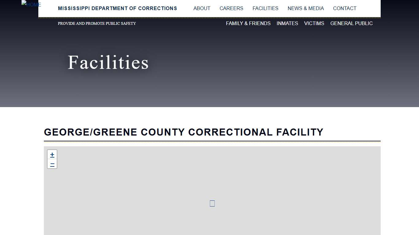 George/Greene County Correctional Facility | Mississippi Department of Corrections